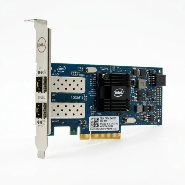 Dell Intel X520-DA2 Dual Port 10GbE SFP+ Converged Network Adapter
